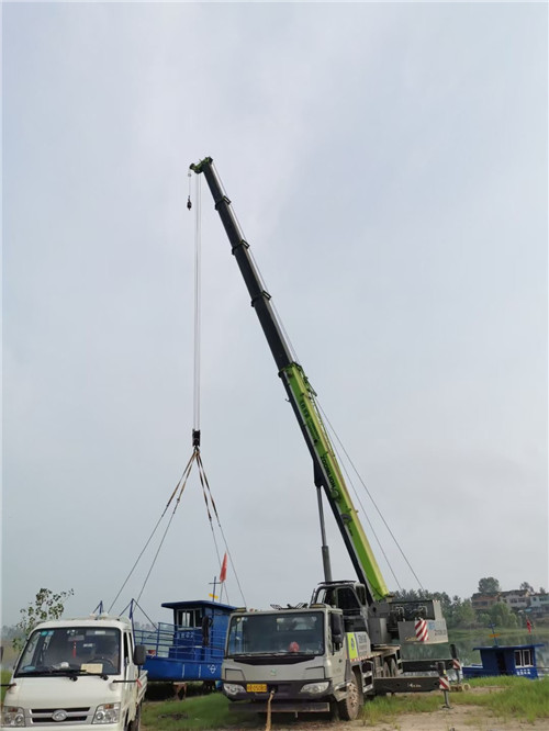 开封市桥梁建设吊装案例